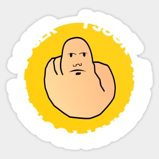 I SUCK AT FANTASY FOOTBALL LOSER Sticker